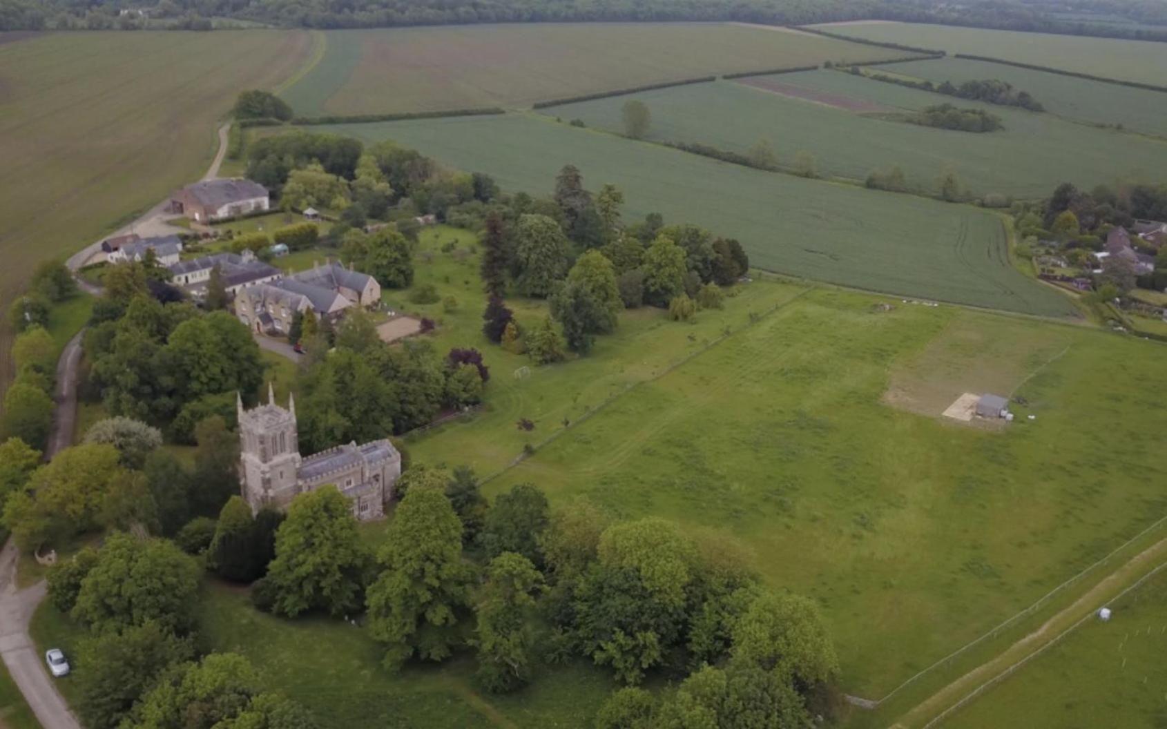 Cockayne Hatley Hall Gamlingay Exterior foto